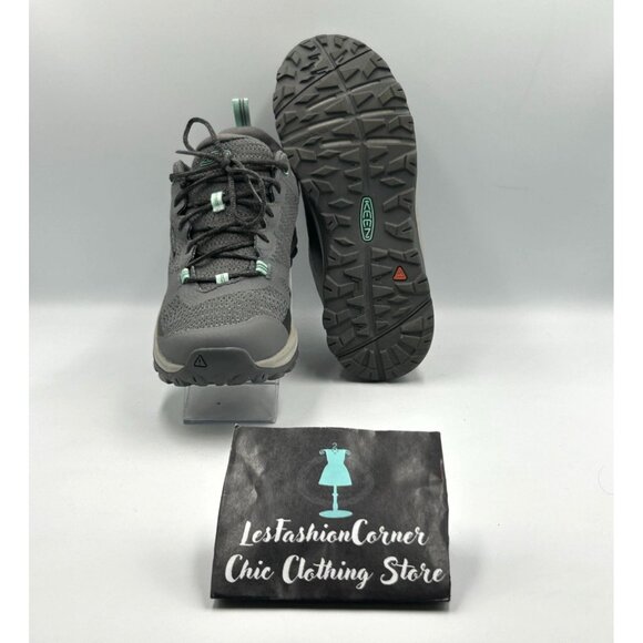 Keen Women's Steel Gray Ocean Wave II Waterproof Hiking Shoes Size 7.5 3218 - Picture 2 of 16